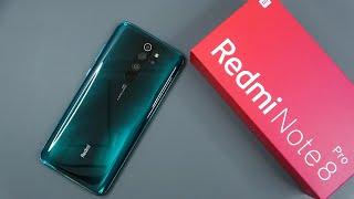 Xiaomi Redmi note 8 Pro (Chinese version), unboxing, camera, antutu, game test