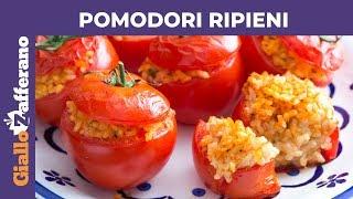 POMODORI RIPIENI DI RISO AL FORNO