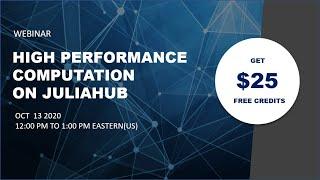 High Performance Computation (HPC) on JuliaHub