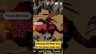 Best of defeating LV8 Wilder King for the hardest wilder boss #B2B #b2bapocalypse #Johnathongaming