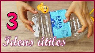 3 PRECIOSAS MANUALIDADES CON RECICLAJE - Crafts with recycling for the home