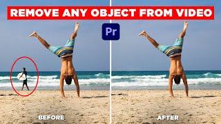 How to Remove Object From Video in Premiere Pro | Remove Moving Object Premiere Pro [Tutorial]