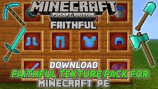 faithful texture pack 128x128 mcpe | faithful texture pack mcpe download