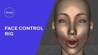 Daz 3D Education Series: Animation - Face Control Rig