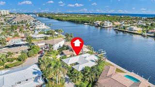 Florida Waterfront Home for sale or Vacation Rental on the Intracoastal Waterway in Boynton Beach