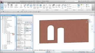 REVIT Basic Arched Opening - CADclips