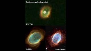 Live View of the Southern Ring Planetary Nebula!  #knowledge #astronomyadventure