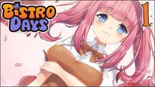Bistro Days (Visual Novel) - Part 1 (Demo) - Greeted by the Cutest Twintails Maid! 