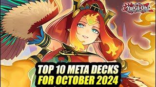 Top 10 Yu-Gi-Oh! Meta Decks For October 2024 (Post Rage Of The Abyss)