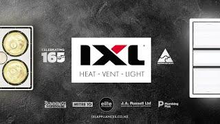 IXL Tastic, the Trust Name for 3 in 1 Bathroom Heat, Vent and light NZ version (15s)