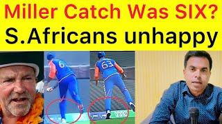  South African Nation didn’t accept World Cup final result, Miller catch was actually SIX ?????