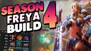 Smite: Freya Season 4 Crazy Broken Build - I Actually 5 Hit Someone...