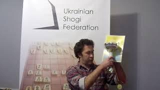 Ukraine Shogi Cup - 2022 prizegiving ceremony