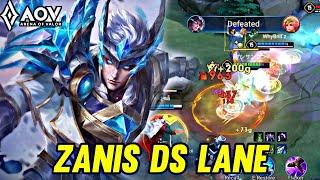 AOV : ZANIS GAMEPLAY | IN DS LANE - ARENA OF VALOR LIÊNQUÂNMOBILE ROV