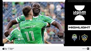 Seattle Sounders FC vs. LA Galaxy | Leagues Cup | Match Highlights | August 8, 2024