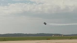 4 Blue Angels formaishing in Airshow St. Joseph MO 2018