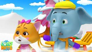 Snow Much Fun, Loco Nuts Hindi Cartoons + Many More Hindi Funny Cartoons for Kids