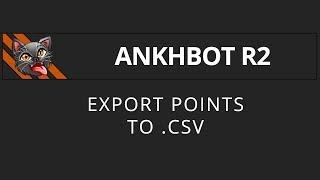 [AnkhBot Tutorial] Export Currency to .CSV (Streamlabs Chatbot)