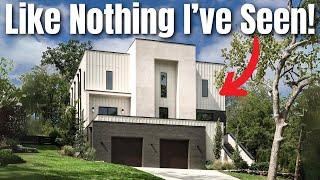 I Just Found An Ultra Modern Home Design Like Nothing I've Toured... EVER!