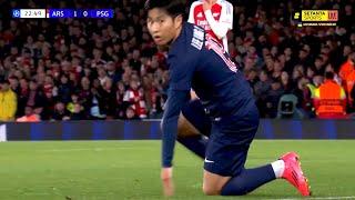 Lee Kang-in vs Arsenal 2024 | PSG's Creative Spark Against a Tough Defense - HD