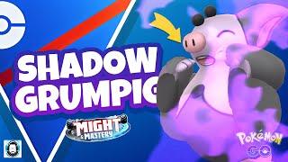 SHADOW GRUMPIG does INSANE damage in the Open Great League! Pokemon GO PvP