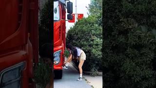 Truck Driver Girl's Daring Day