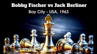 Bobby Fischer vs Jack Berliner Bay City - USA, 1963