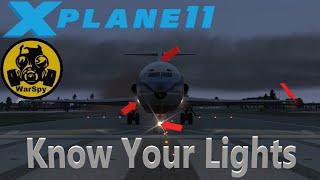 X-plane 11 Exterior Lights ??