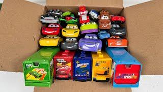 Lot of Disney Pixar Cars Unboxing Review | Lightning Mcqueen Bubble RC Cars | Sliding Cars ASMR