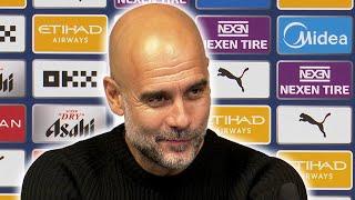 'I said WELL DONE to Adama Traore for MISSING!' | Pep Guardiola EMBARGO | Man City 3-2 Fulham