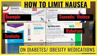 Endocrinologist shares TOP TIPS to reduce Nausea on Ozempic, Wegovy, Mounjaro, Saxenda and Rybelsus