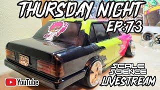 RC Drift Livestream - Scale Garage Accessories - New Usukani Chassis - Scale Science Ep: 72