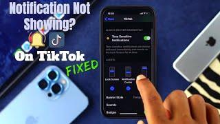 Fix- TikTok Notification Not Showing! [iPhone and Android]