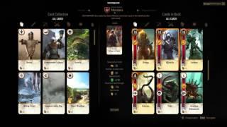 Witcher 3 Best Gwent Deck ft. Monster