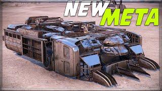 Accidentally Discovered a NEW META Build • Hammerfalls • Huginn Cabin • Automatic Shotgun • Crossout