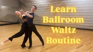 Learn Ballroom Waltz Routine by Roma & Marta | Good for you practice