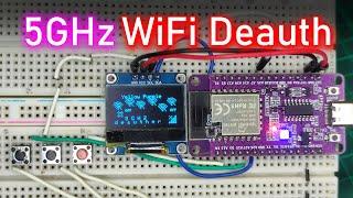 How to Install 5GHz & 2.4GHz OLED Display D.eauther on RTL8720DN BW16 | Step-by-Step Guide