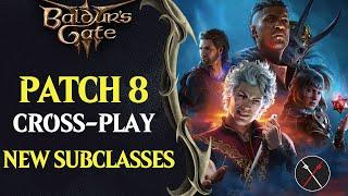 Baldur's Gate 3 PATCH 8 Announced! - 12 NEW Subclasses (Hexblade, Arcane Archer, Death Cleric)