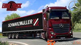 OM470 V2.5 Early Access! | ETS2 1.41 | ProMods 2.56 | Mercedes Actros MP5 1846 | Debrecen — Lutsk