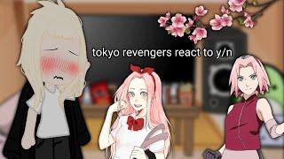 реакция токийских мстителей на т/и как Сакура Харуно / Tokyo revengers react to y/n (Sakura Haruno)