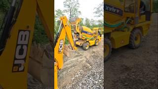 Jcb & Ajax mixer working video  #jcb #ajax #bulldozer #tractor #excavator #jcbtoys #automobile