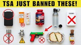 TSA Will CONFISCATE These Common Items in 2025!