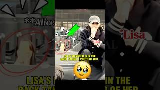 DID YOU NOTICE HER BEHIND LISA?  #lalisa #lisa #lisamanoban