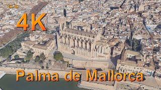 Palma de Mallorca. Katedrála , zámek Bellver  a další zajímavosti ️. 4K UHD.