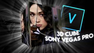 3d cube | sony vegas pro tutorial