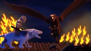 LEGO The Hobbit Attack of the wargs brickfilm