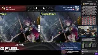 Vaxei vs Arnold24x24 10K tournament BTMC reaction