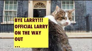 It’s Official !!! DOWNING STREET BOOT OUT LONG STANDING MEMBER ..#larrythecat #downingstreet #news