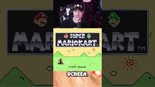 Mario Kart World Super Mario Kart Easter Egg #mariokartworld #mariokart