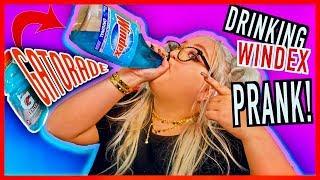 GATORADE IN WINDEX BOTTLE PRANK ON MOM!!! | Lauren Godwin